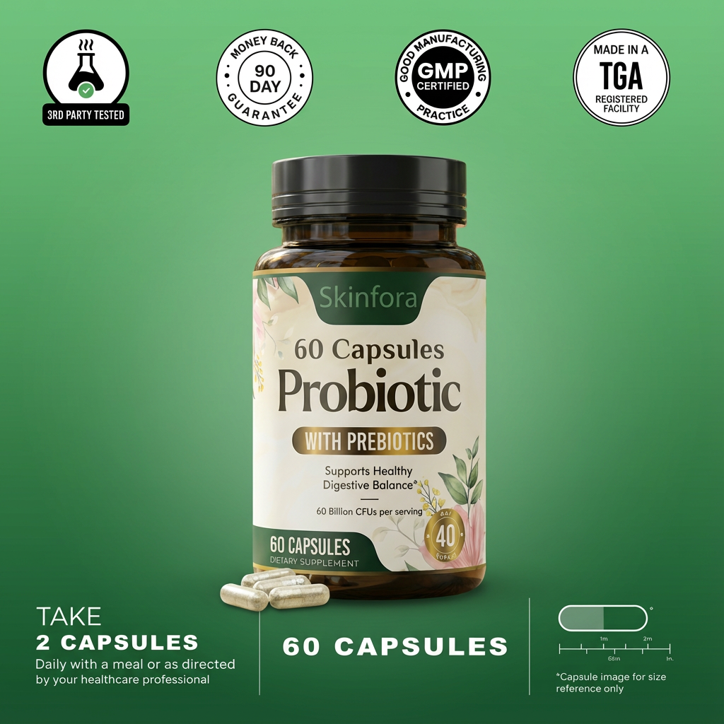 Skinfora Daily Gut-Skin Probiotic