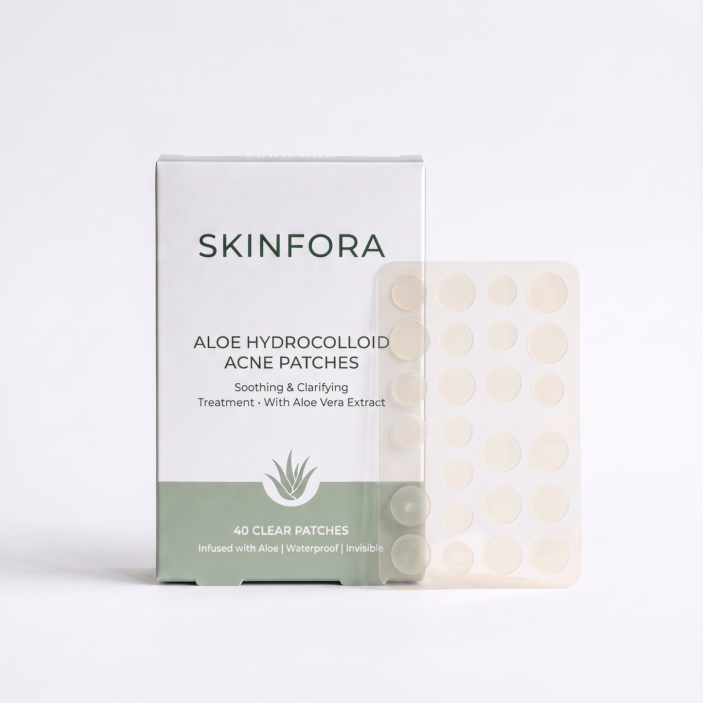 Skinfora Aloe Hydrocolloid Acne Patches